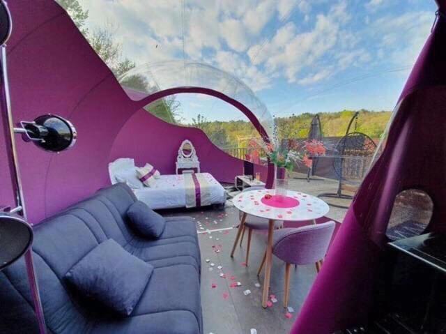 Bed and Breakfast La Bulle Des Anges à Illoud Extérieur photo
